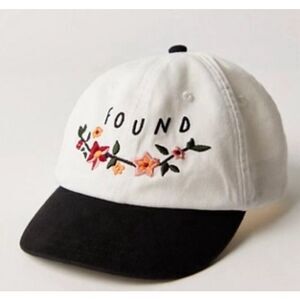 FOUND Greenlands Contrast Cap in Cream & Black NWOT